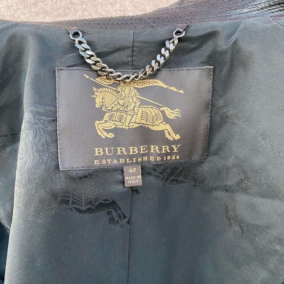 Burberry Leather Jacket - Picture 3 of 3